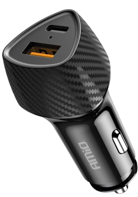 Image of AMiO 04283 Car mobile phone charger 12-24V Car mobile phone charger (100026)