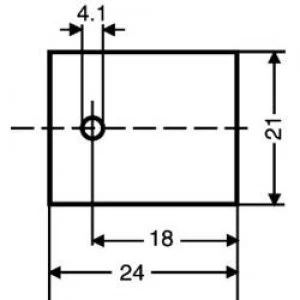 Image of Mica sheet L x W 24mm x 21mm Suitable for TO 218 Fischer Elektronik