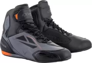 Alpinestars Faster-3 DryStar Motorcycle Shoes, black-grey, Size 41, black-grey, Size 41