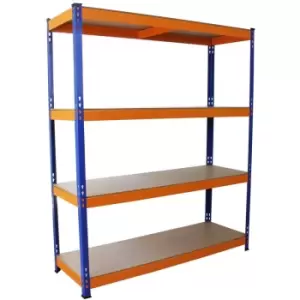 Image of S-rax Heavy Duty Metal Shelving Racking, - Blue - Monster Racking