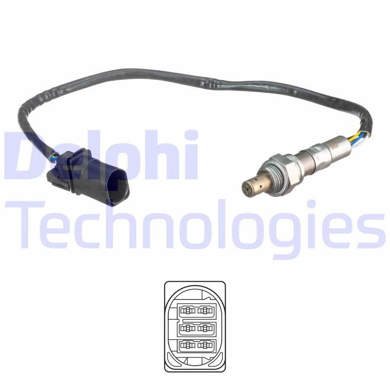 Image of DELPHI Lambda sensor DELPHI ES21132-12B1