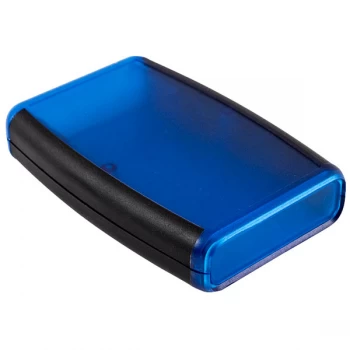 Image of Hammond 1553BTBUBKBAT Translucent Blue Soft Side Encl battery 117 ...