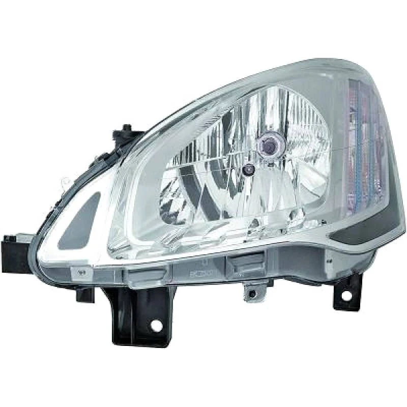 Image of DIEDERICHS 4013881 Headlights H4, with bulb, Left, with motor for headlamp levelling, Halogen Headlight (259)