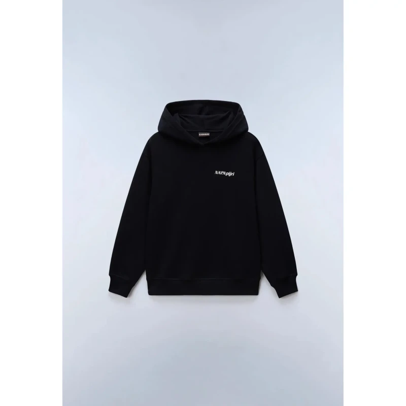 Image of Child hoodie Napapijri Albedo Noir Unisex 4 ans