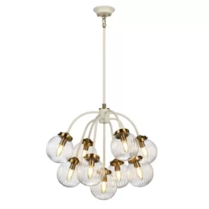 Image of Cosmos 9 Light Pendant Globe Glass Shades