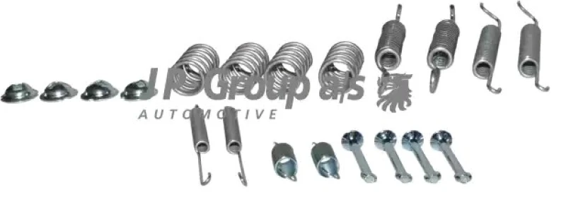 Image of JP GROUP 1164001410 Accessory Kit, brake shoes JP Rear Axle Accessory Kit,brake shoes (1502)