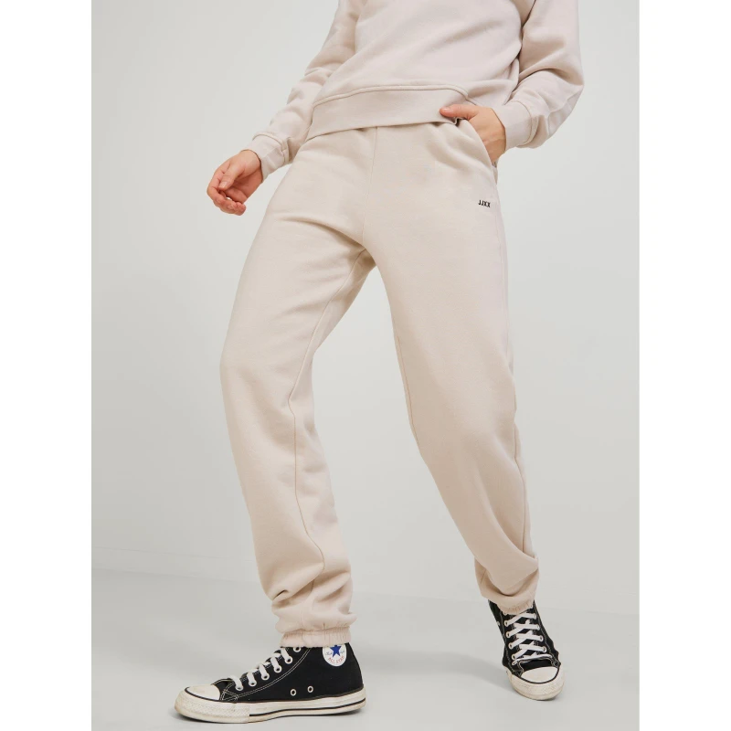 Image of JJXX Womens Abbie Closed Hem Jersey Joggers Moonbeam female 12 (M)