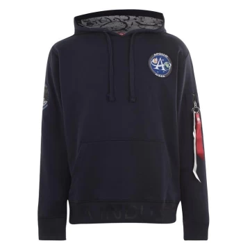 Alpha Industries Moon Landing Hoody - Blue