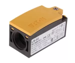 Image of Eaton, Snap Action Limit Switch - Plastic, 2NC, Plunger, 415V, IP66, IP67