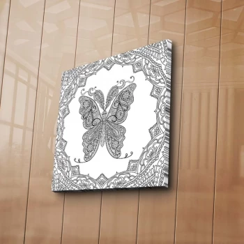 Image of BOYA-35 - No Pen Multicolor Paintable Decorative Canvas Painting