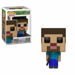 image of Steve Minecraft Funko Pop Vinyl Figure