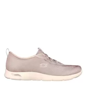 Image of Skechers Sandwich Mesh Lace-Up W - Brown