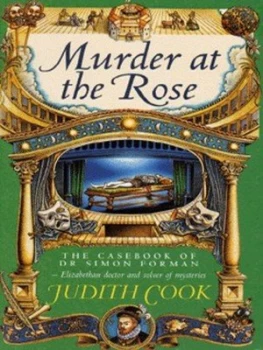 Image of Murder at the Rose by Judith Cook Paperback
