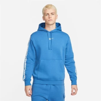 Image of Nike Sportswear Mens Fleece Pullover Hoodie - Blue