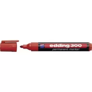 Image of Edding edding 300 4-300002 Permanent marker Red waterproof: Yes