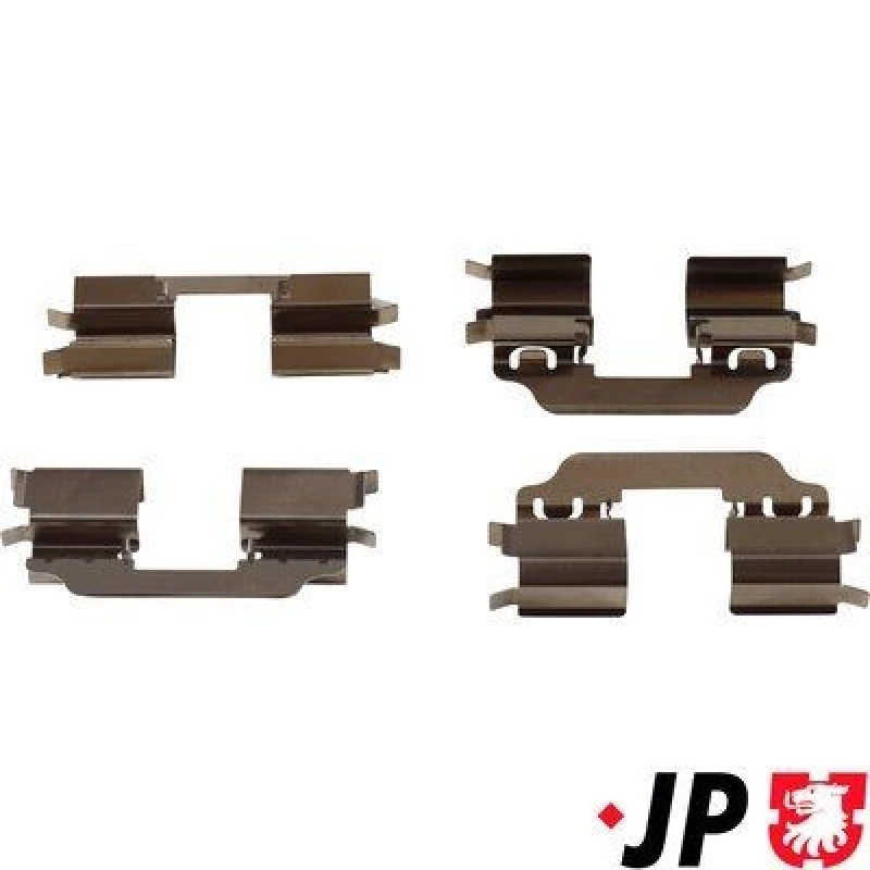 Image of JP GROUP Brake pad fitting kit JP GROUP 4364003810