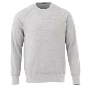 image of Elevate Kruger Crew Neck Sweater (S) (Heather Grey)