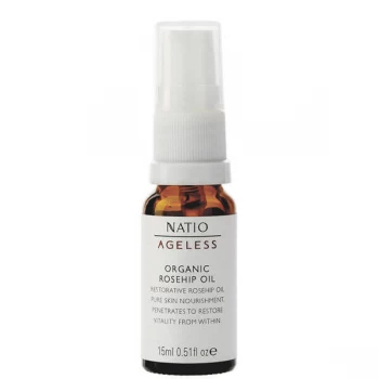 image of Natio Ageless Rosehip Oil Cold Pressed 15ml