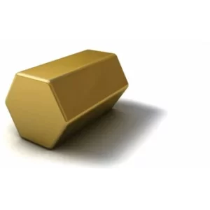 Image of Indexa 3/8IN X 24" Brass Hexagon Bar CW614N/CZ121 -5 Pcs