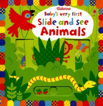 Image of Usborne Babys Very First Slide and See Animals by Stella Baggott Hardback