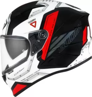 Image of Suomy Speedstar Airplane Helmet, black-white-red Size M black-white-red, Size M