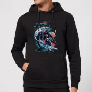 Image of Aquaman Black Manta & Ocean Master Hoodie - Black