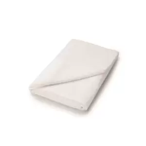 image of Helena Springfield Brushed Cotton Double Flat Sheet, Ivory