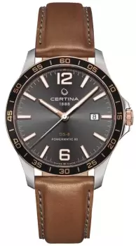 image of Certina C0338072608700 DS-8 Powermatic 80 Automatic Grey Watch