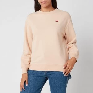 Levis Womens Standard Crew Neck Sweatshirt - Toasted Almond - XS