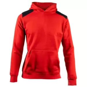 Caterpillar Essentials Hooded Sweatshirt Hot Red - Large