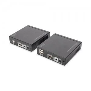 Image of Digitus DS-55502 AV extender AV transmitter & receiver Black