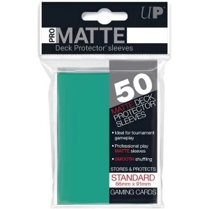 Image of Ultra Pro Standard Deck Protectors (50 Sleeves) - Aqua