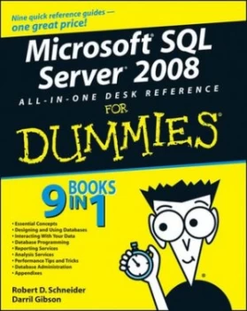 Image of Microsoft Sql Server 2008 All-in-One Desk Reference for Dummies by Robert D. Schneider Paperback