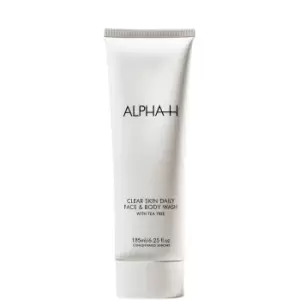 image of Alpha-H Clear Skin Daily Face and Body Wash 185ml