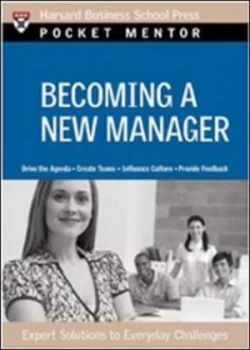 Image of Becoming a New Manager by Harvard Business Review Book