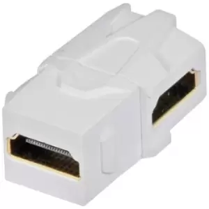 LINDY 60490 HDMI Adapter [1x HDMI socket - 1x HDMI socket] White