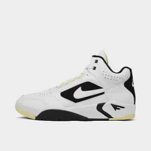 image of Nike Air Flight Lite Mid, White/White-Lemon-Black, size: 6+, Male, Trainers, DV0824-100