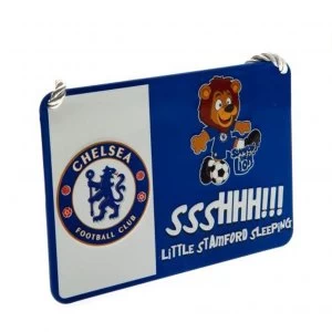 Image of Chelsea FC Bedroom Sign Mascot