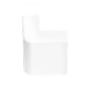 Image of StarTech.com Wall Cable Raceway with Adhesive Tape - 32x11mm - Outside Elbow