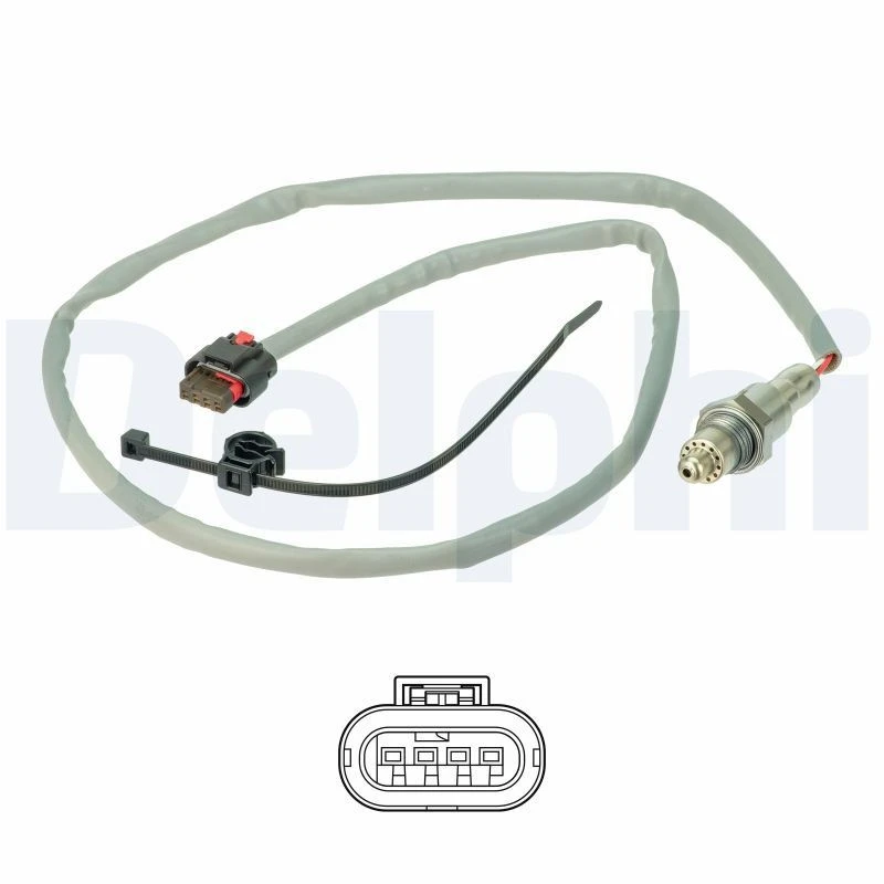 Image of DELPHI Lambda sensor DELPHI ES21407-12B1