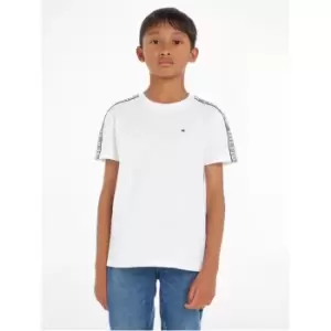 Image of Tommy Hilfiger TAPE TEE S/S - White