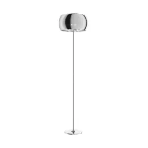 Image of Crystal Glass Floor Lamp, Glass, 4x G9
