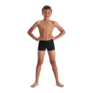 image of Speedo BM Logo Aqua Swim Shorts Junior Boys - Black