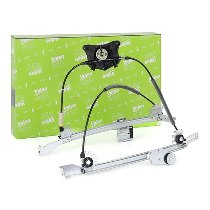 Image of VALEO 851302 Window regulator Left Front, Operating Mode: Electric, without electric motor Window Winder (1561)