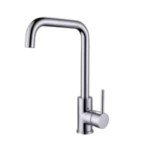 image of Reginox Chrome Single Lever Mono Kitchen Mixer Tap - Kubina CH