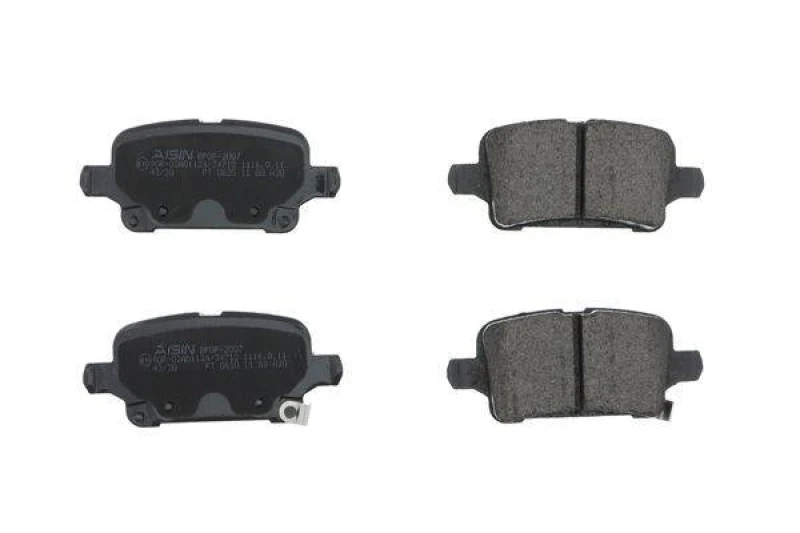 Image of AISIN BPOP-2007 Brake pad set Premium ADVICS by AISIN with acoustic wear warning Brake Pad Set,disc brake (402)