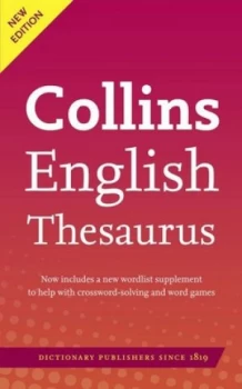 Image of Collins a Format Thesaurus Paperback