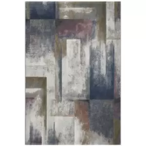 image of Mastercraft Galleria Rug - 063-0700/6626 Blue - 133x195cm