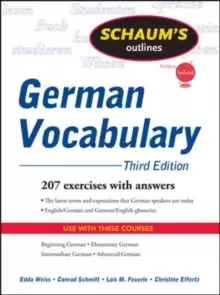 Image of Schaum's Outline of German Vocabulary, 3ed