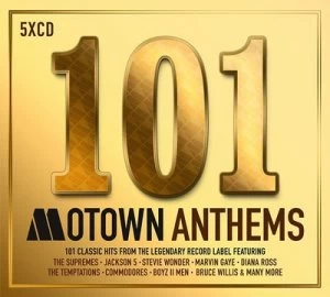 Image of 101 Motown Anthems by Various Artists CD Album